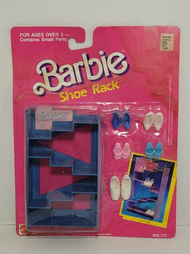 1989 barbie bambola scarpiera - barbie,