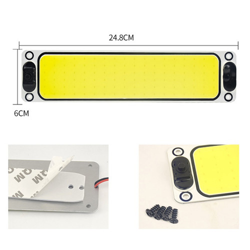 Plafoniera 12v 24v switch led - plafoniera,