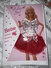 BIGLIETTO AUGURI BARBIE TI AMO