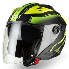 Cruizer Casco Jet Moto Scooter