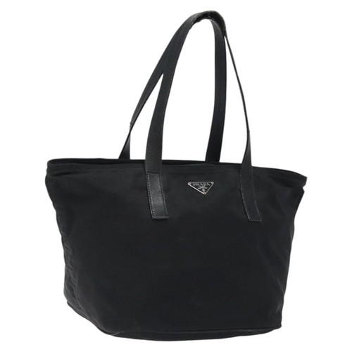 Borsa mano prada nylon nero - nylon,