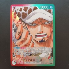 One Piece Card Game Trafalgar Law op01-002 Leader Alt Art Japanese Excellent A95