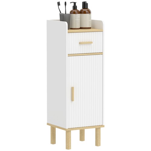 Homcom mobile bagno stretto - mobile,