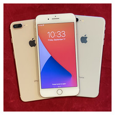 Apple iPhone 8 Plus 64GB - Unlocked, Mint Condition, Red & Gold - Free Shipping