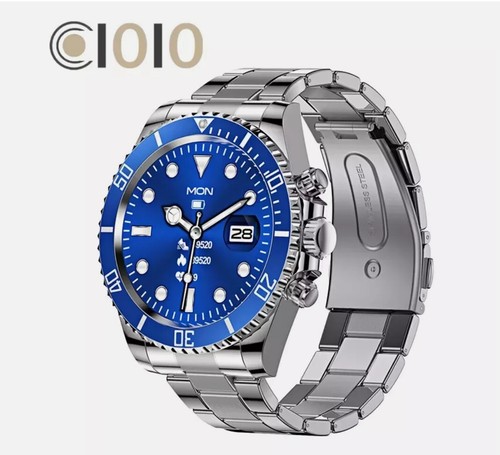 Smartwatch uomo acciaio - acciaio, con