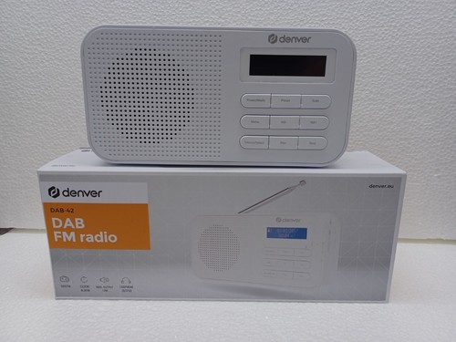 Radio portatile dab bianca - radio, fm