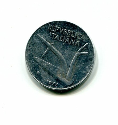 Italia 1977 lire - 1977, 10