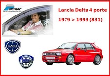 Deflettori aria per Lancia Delta kit originale Parimor set antiturbo tuning 4P