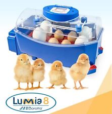 INCUBATRICE PROFESSIONALE BREVETTATA "LUMIA 8" BOROTTO – 8/32 uova | INCUBATRICI