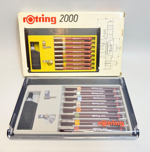 Set penne vintage rotring - 8,