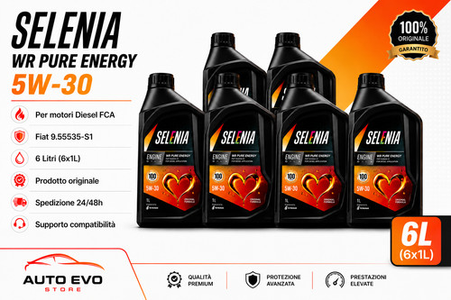 Litri olio motore selenia wr - 6,