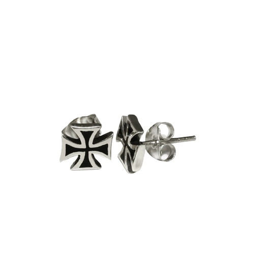 Orecchini croce ferro in - croce,