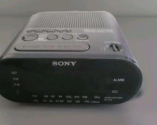Sony dream machine led - fm/am,