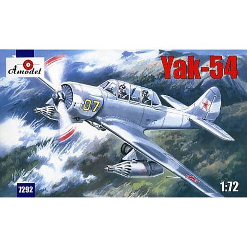 Amodel 7292 yakovlev yak - 7292, yak-54