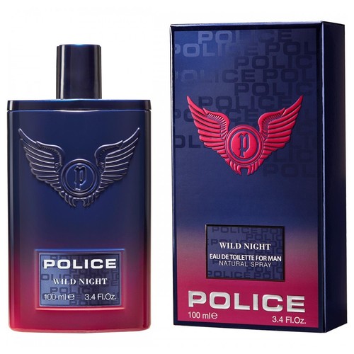 Police wild night profumo - night, uomo