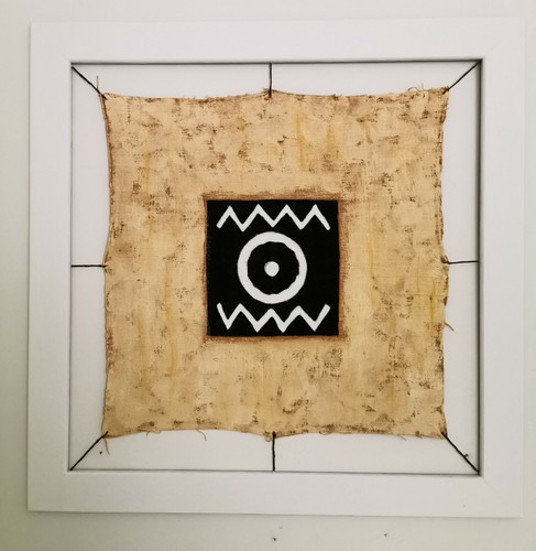Quadro moderno dipinto - , mano