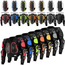 Giacca di sicurezza body armatura motocross moto protezione colonna vertebrale  