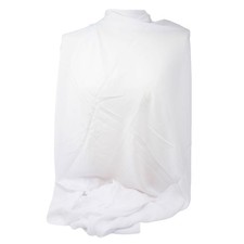 Stola donna bianca chiffon