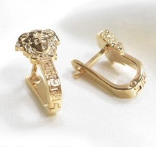 Versace pierced earrings - versace,