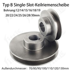 Puleggia trapezoidale in ghisa