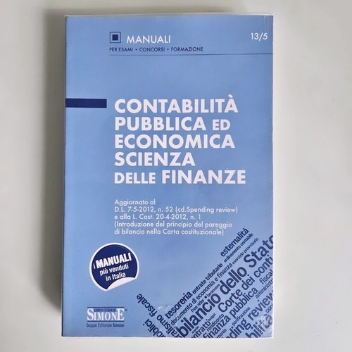 Contabilità pubblica - contabilità, ed
