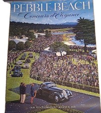 Poster Pebble Beach Concorso