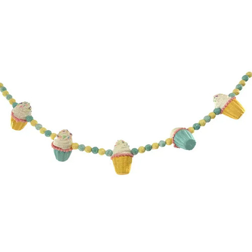 Ghirlanda palline cupcake - palline,