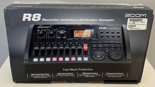 Zoom multitrack recorder - zoom, r8