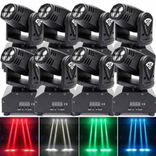 8 x Uking 80 W RGBW spot LED