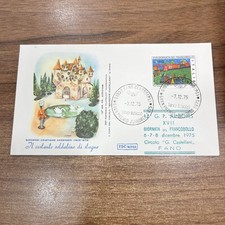 BUSTA PRIMO GIORNO GIOVANNI CRISTIANO ANDERSEN - IL COSTANTE SOLDATINO DI STAGNO