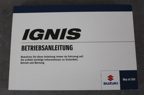 Suzuki ignis manuale - manuale, di