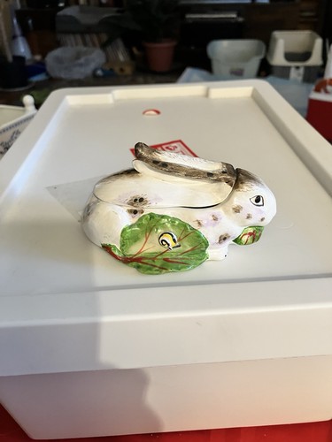 Coniglio ceramica miniatura - in,