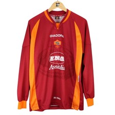 1997-98 As Roma Maglia Home Diadora Ina Assitalia M (Top)  SHIRT MAILLOT TRIKOT