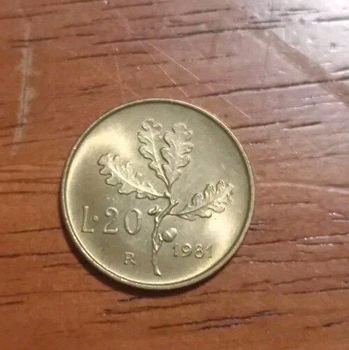 Moneta lire 1981 - 20,