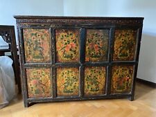 Antico Mobile Orientale Dipinto