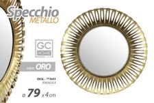 SPECCHIO TONDO IN METALLO