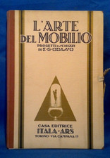 L'arte del mobilio. Progetti schizzi di Odasso. 60 Tavole, Completo. Itala Ars