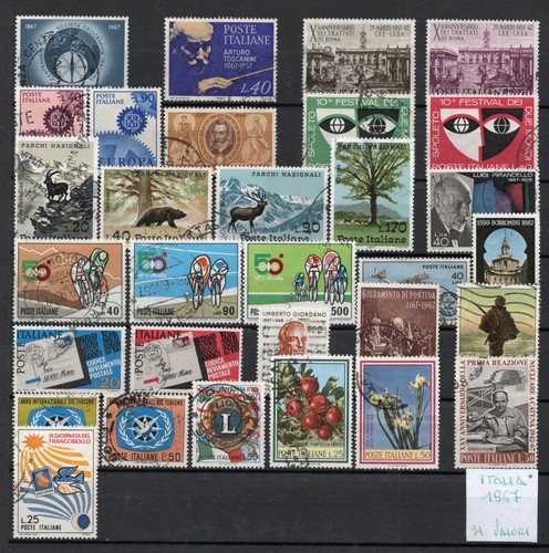 Italia 1967 valori annata - 1967, valori,