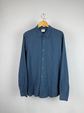 Camicia blu Aspesi manica