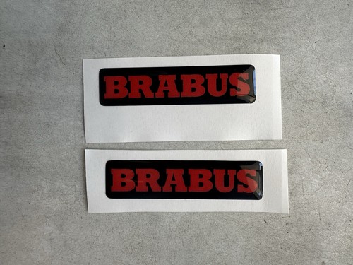 Adesivi scritta brabus - 2, brabus"