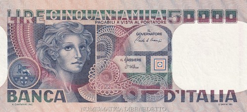 Repubblica 50000 lire - -,
