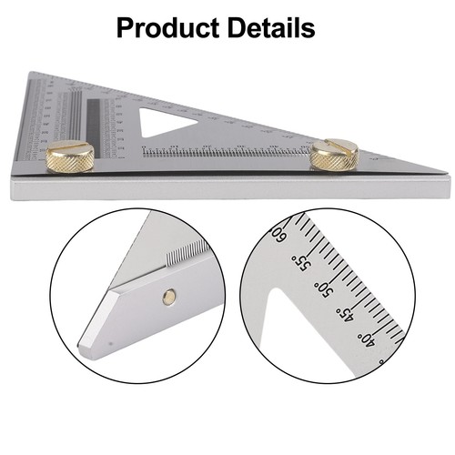 Righello triangolare con - , scala