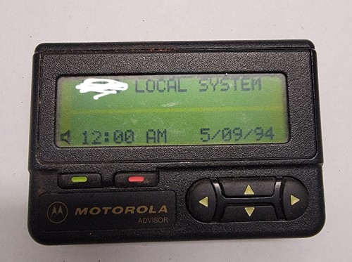 Motorola advisor pager beeper - advisor,