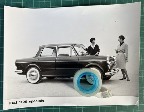 Foto press originale fiat - press, 1100