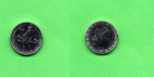 Italia lire 50 - , 1990