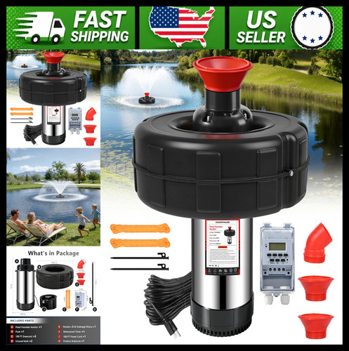 Aeratore fontana laghetto 1hp - laghetto,