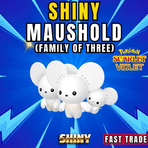Shiny maushold famiglia di - shiny,