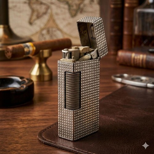 Vintage dunhill silver - dunhill, diamond
