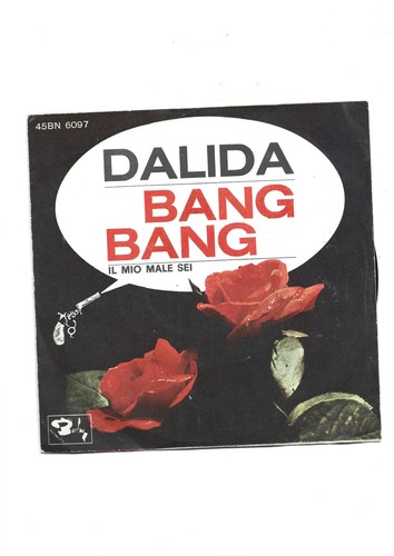 Dalida disco giri bang - dalida-,