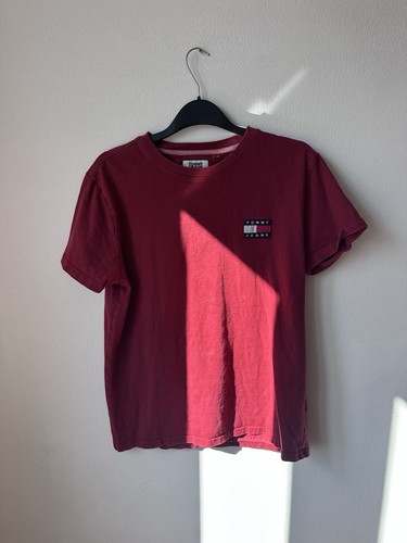 Tommy jeans burgundy - jeans, flag